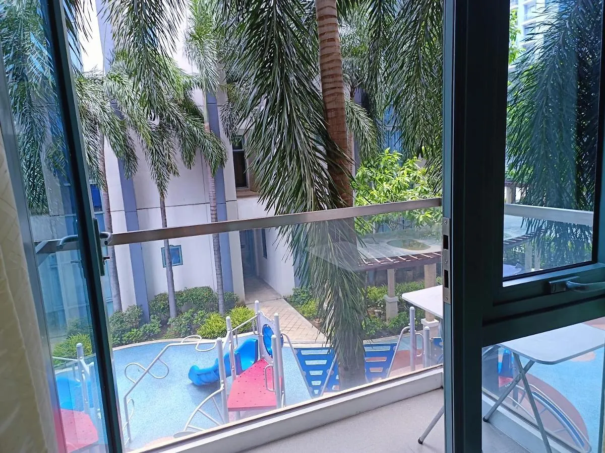 1Br At Two Palmtree Villas Across Manila Airport Terminal 3 Apartment